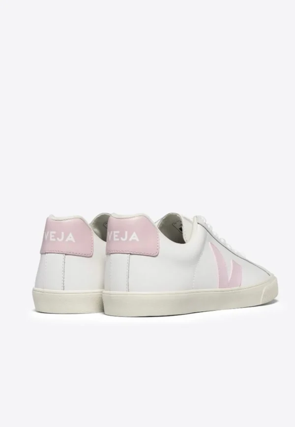 New Esplar Leather Logo - Extra White/Petale Women Footwear | Sneakers