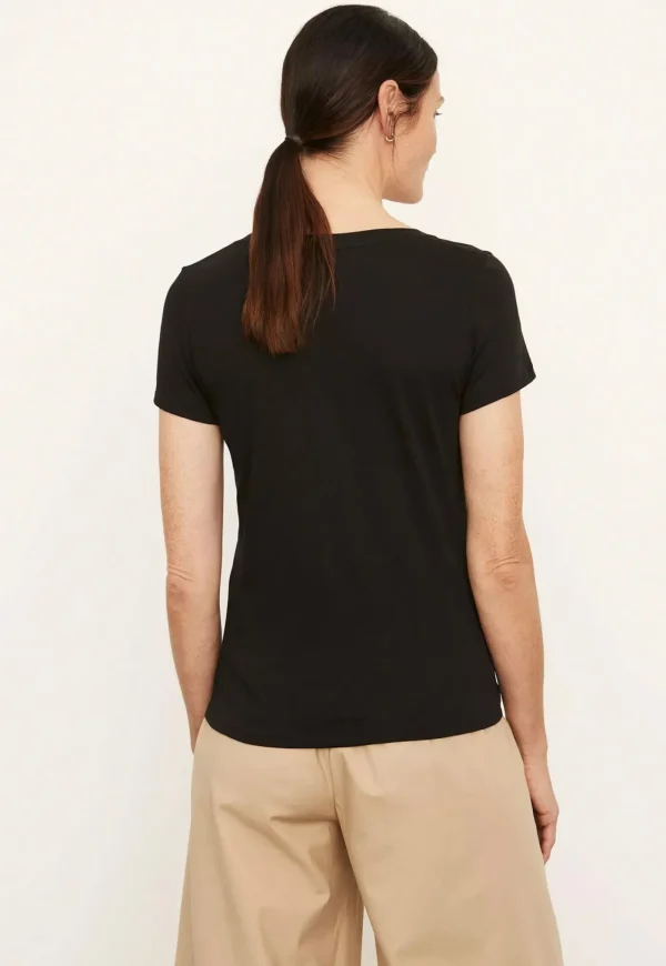 Fashion Essential V-Neck - Black Women Tops & Tees