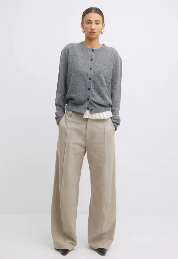 Sale Farrah Knit Cardi - Gray Women Knitwear
