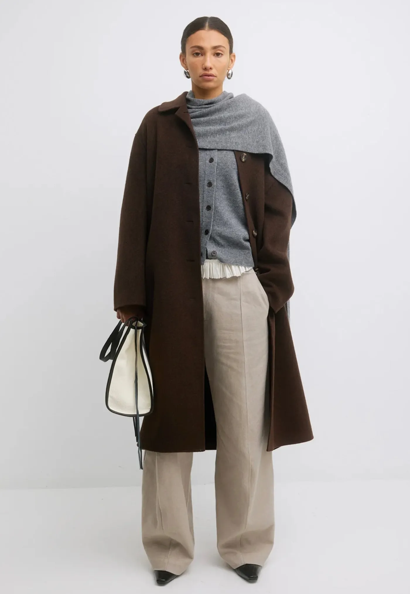 farrah_scarf__gray_2.webp Hot Farrah Scarf - Gray Women Scarves | Scarves