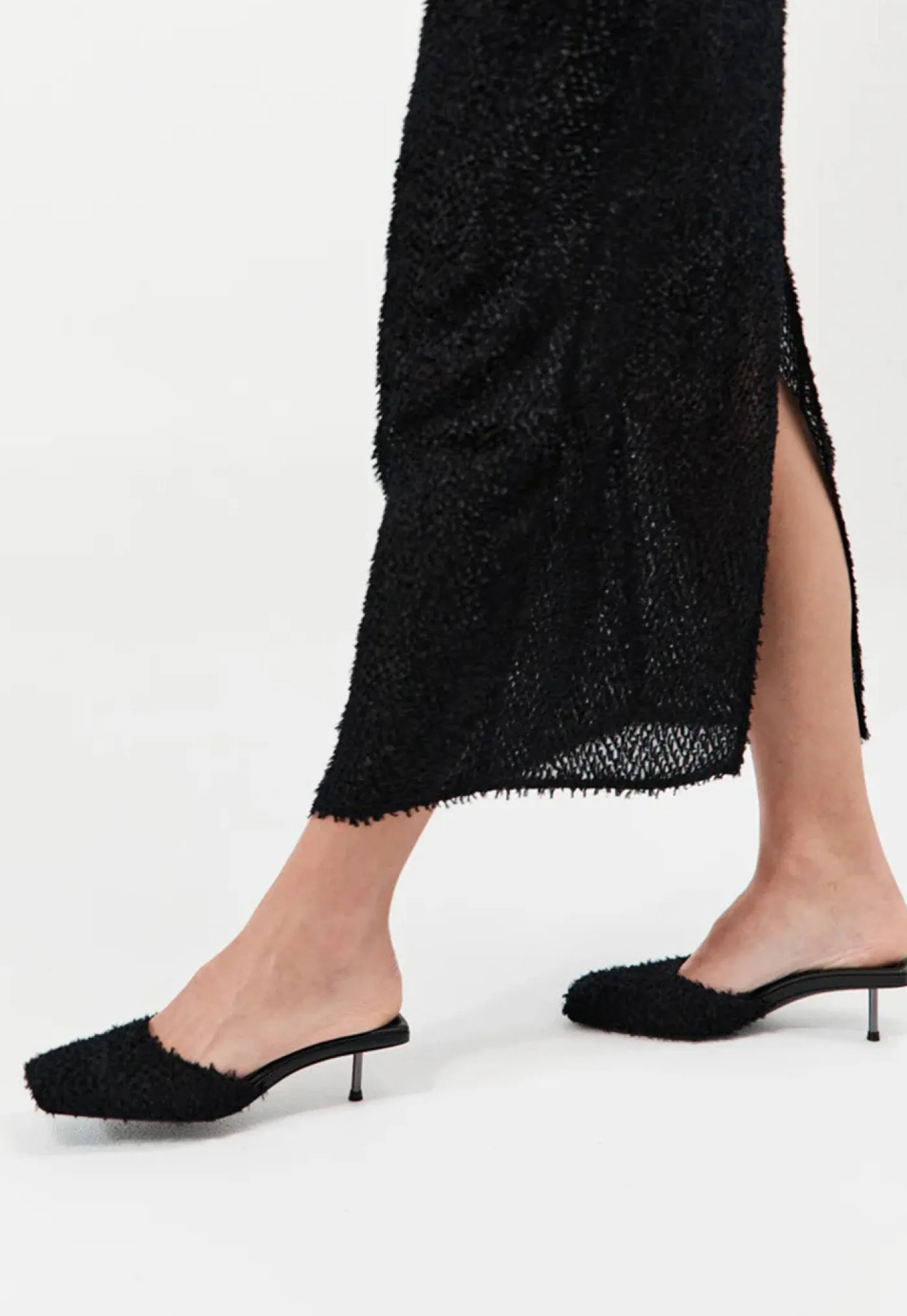 feathered_square_toe_heel_1.webp Best Feathered Square Toe Heel - Black Women Footwear | Heels
