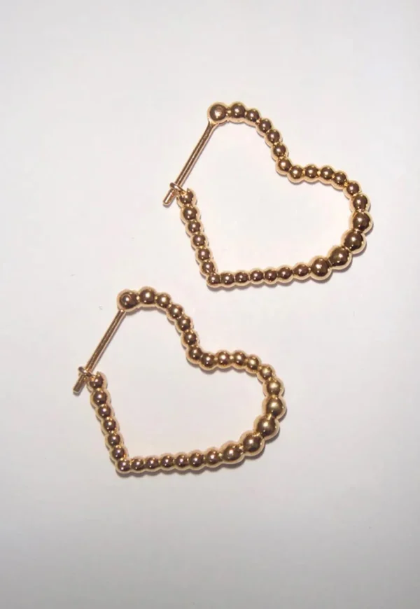 Online Fizzy Heart Hoops Women Jewellery | Jewellery
