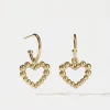 Clearance Fizzy Heart Signature Hoops Women Jewellery | Jewellery