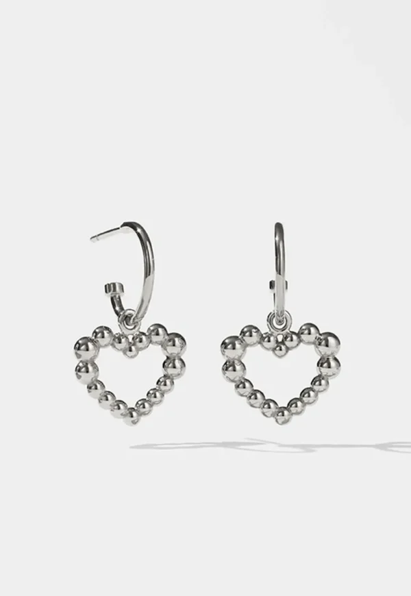 Clearance Fizzy Heart Signature Hoops Women Jewellery | Jewellery