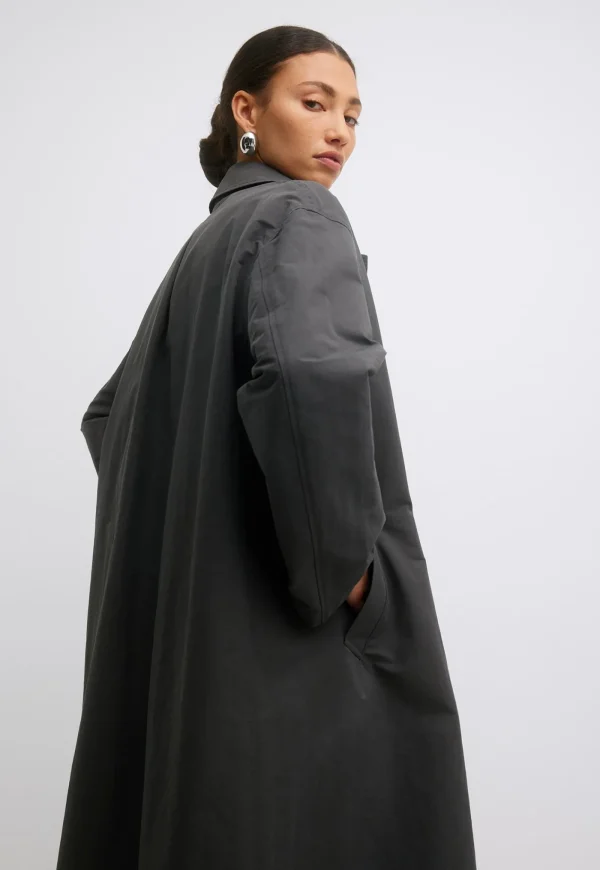 Best Franca Coat - Washed Black/Taupe Women Coats
