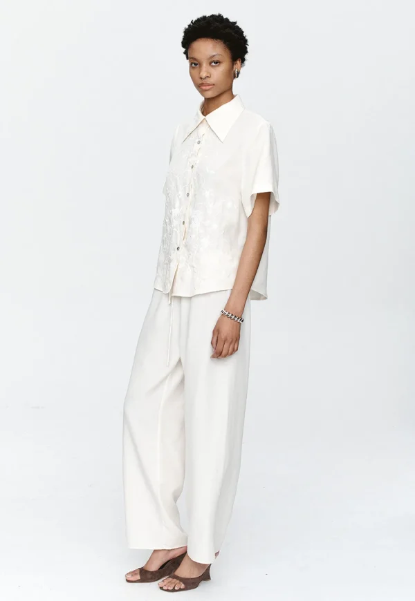 Fashion Francis Shirt - Ivory Women Tops & Tees