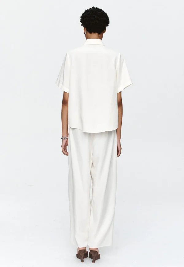 Fashion Francis Shirt - Ivory Women Tops & Tees