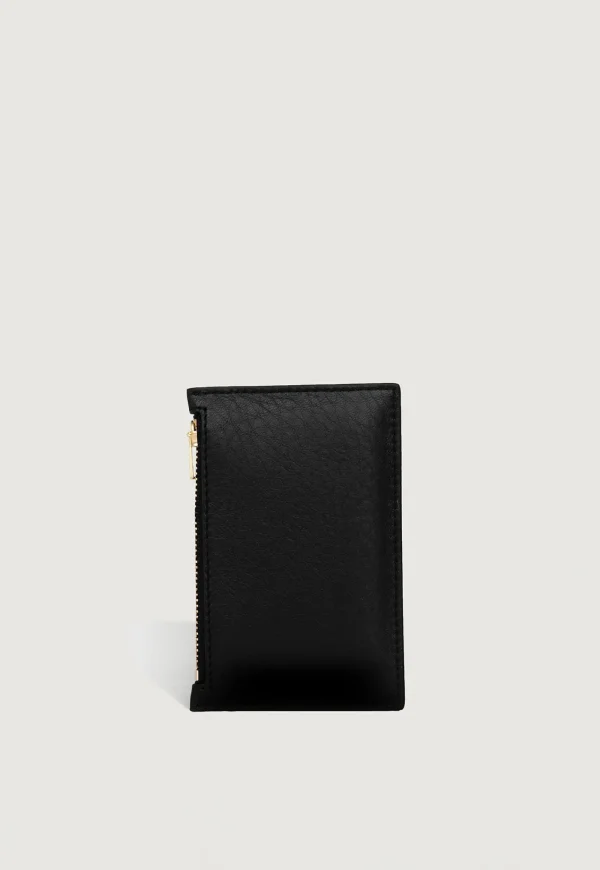 New Frank Cardholder - Black Deer Nappa Women Wallets & Card Files | Bags