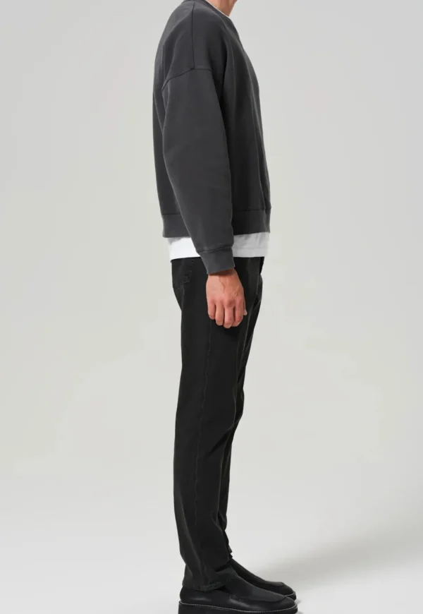 New Gage Jean Italian Canvas - Dark Charcoal Denim
