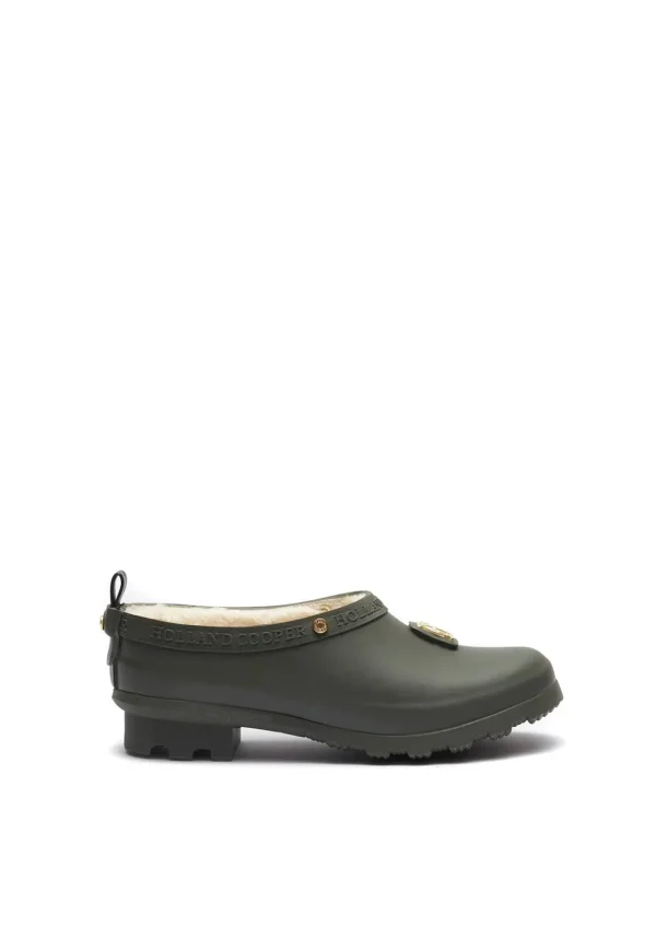 Online Gardening Loafer - Matte Green Women Footwear | Flats