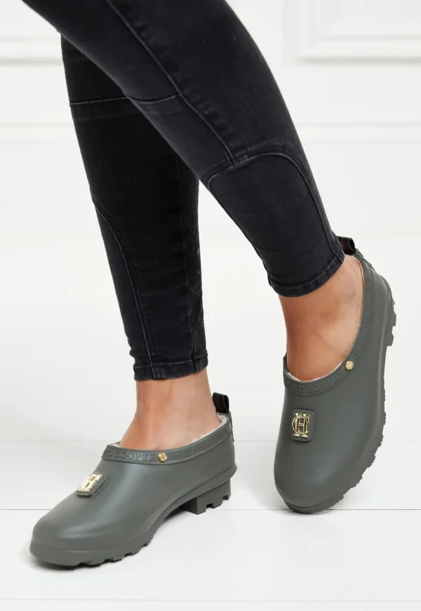 Online Gardening Loafer - Matte Green Women Footwear | Flats