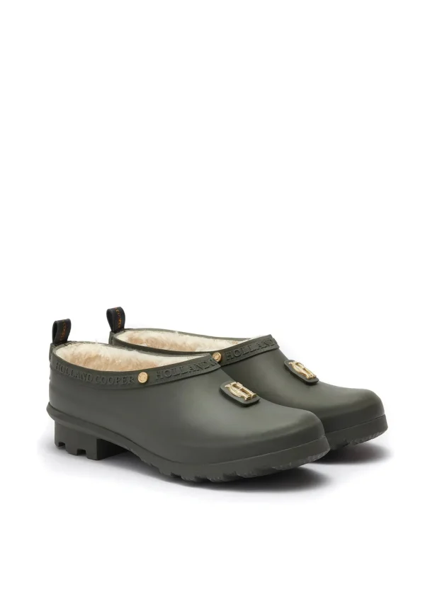 Online Gardening Loafer - Matte Green Women Footwear | Flats
