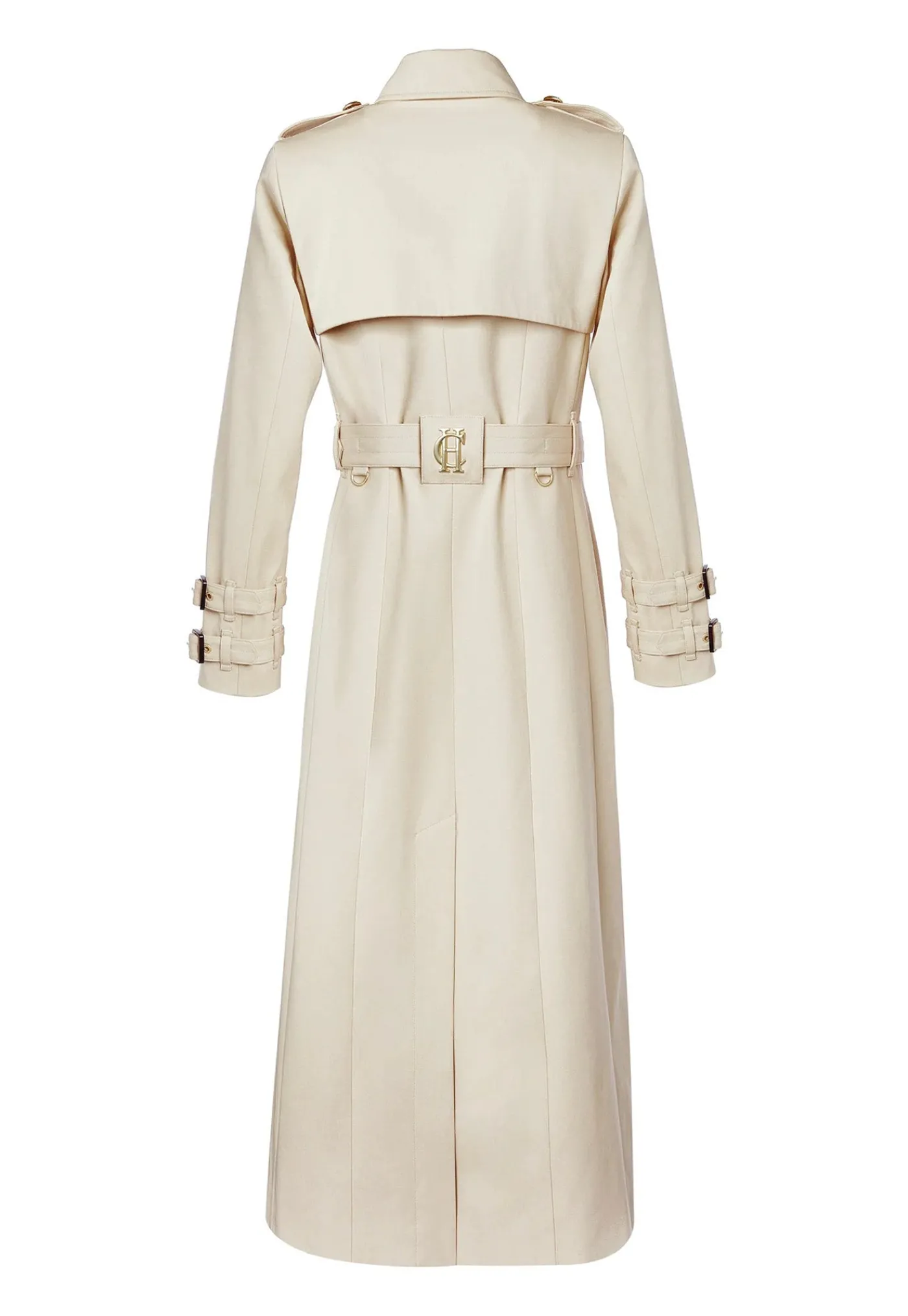 gatcombe_full_length_tren_10.webp Outlet Gatcombe Full Length Trench Coat - Stone Women Coats