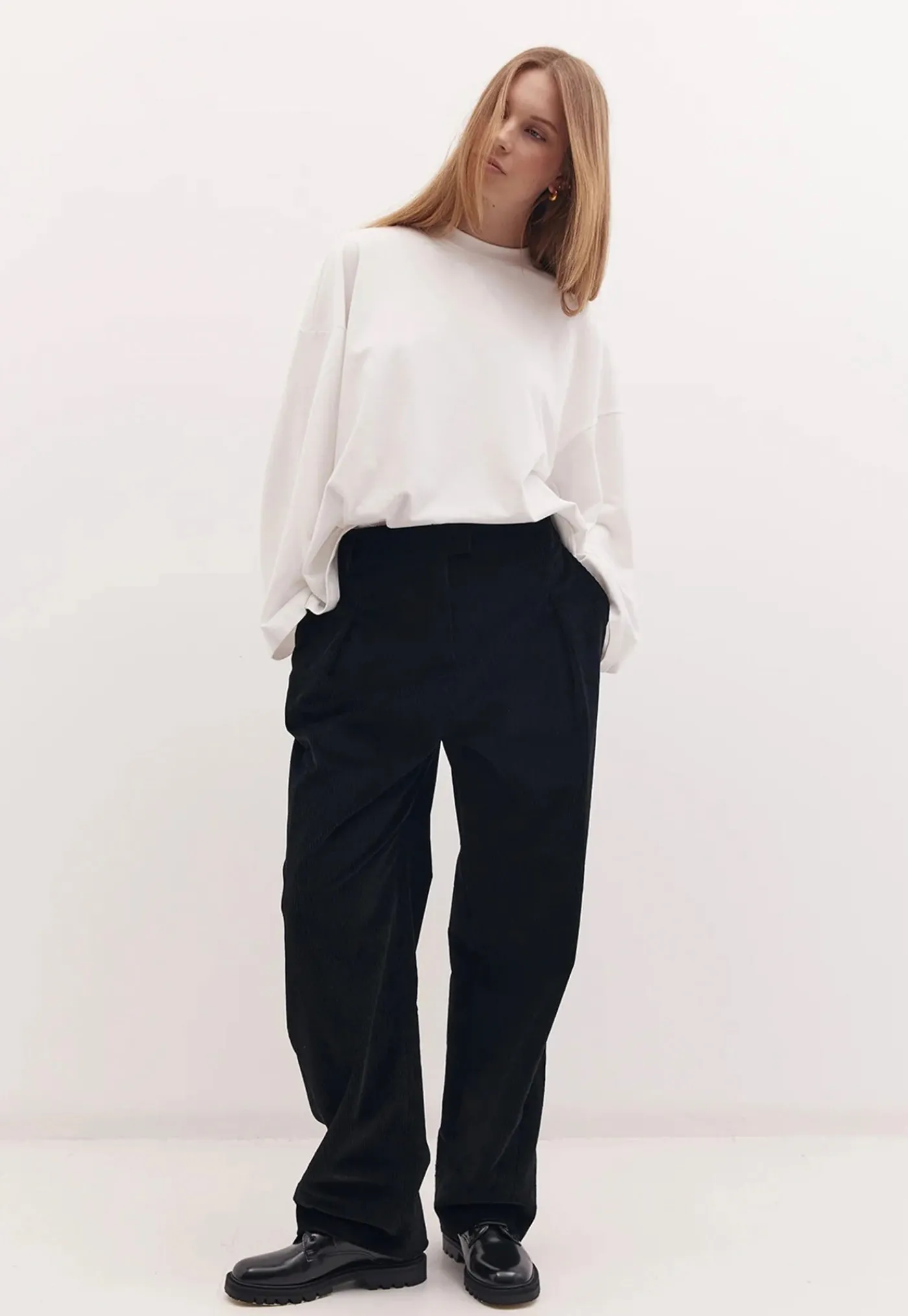 gibson_long_sleeve_t_shir_0.webp Sale Gibson Long Sleeve T shirt - White Women Tops & Tees
