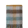 Sale Gotland Wool Throw - Multi Turquoise Cushions & Throws
