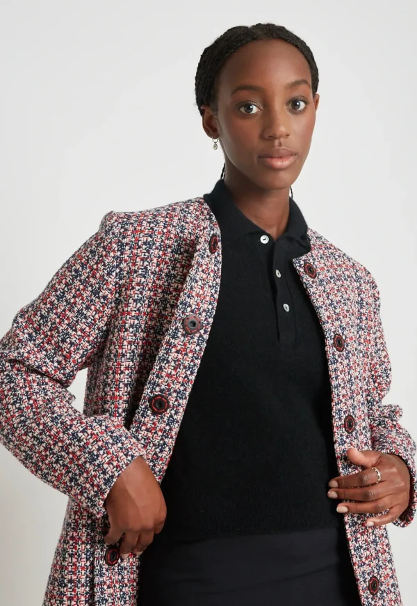 Outlet Guinevere Jacket - French Tweed Women Blazers & Jackets