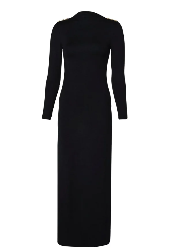 Outlet Harper Long Sleeve Maxi Dress - Black Women Dresses