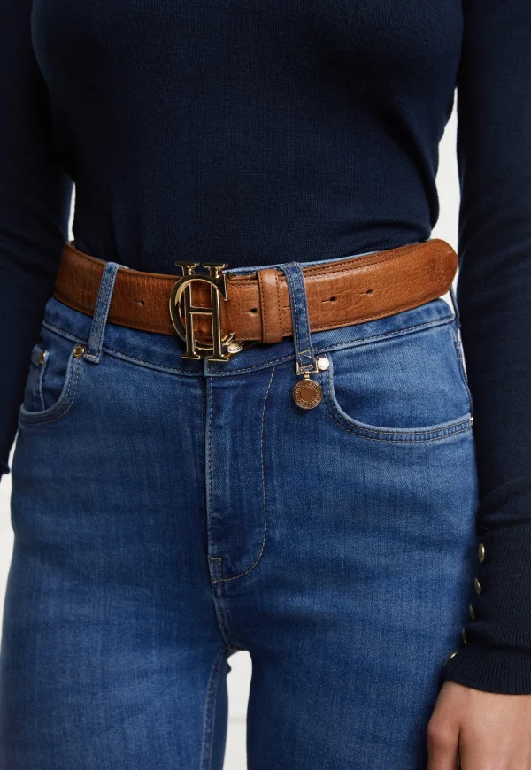 New HC Classic Belt - Tan Croc Women Belts | Belts