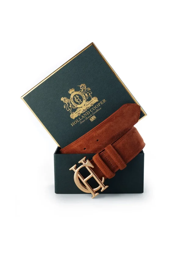 Sale HC Classic Belt Suede - Tan Women Belts | Belts