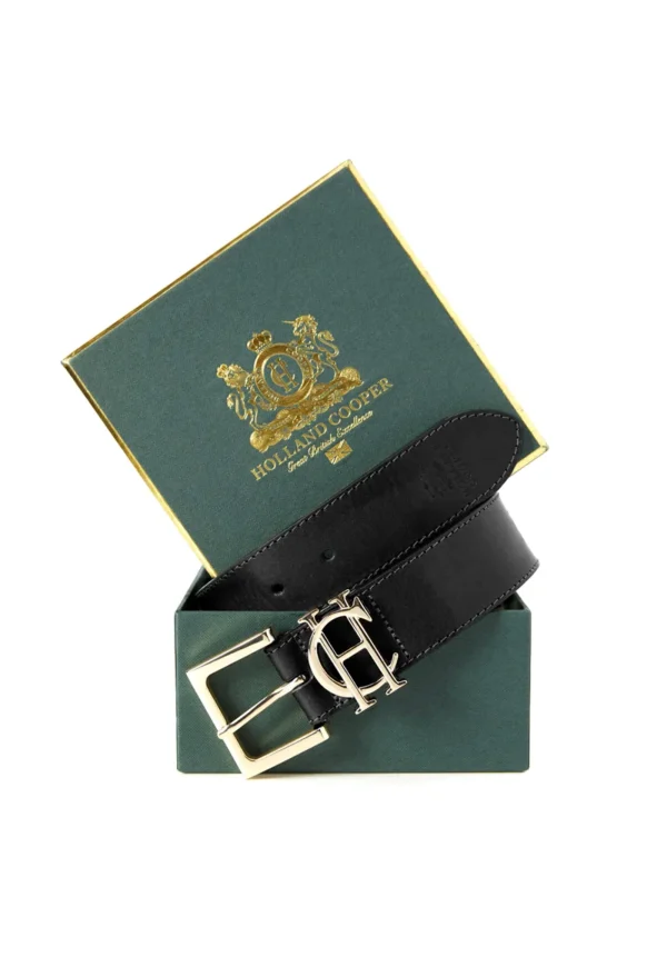 Best HC Classic Logo Belt - Black Women Belts | Belts