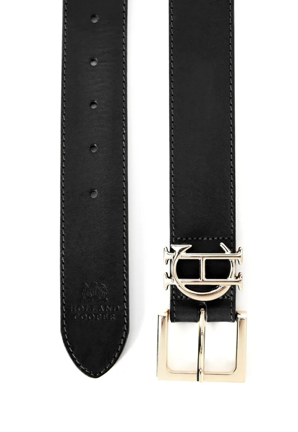 Best HC Classic Logo Belt - Black Women Belts | Belts