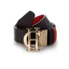 Outlet HC Classic Reversible Belt - Burnt Orange/Chocolate Croc Women Belts | Belts