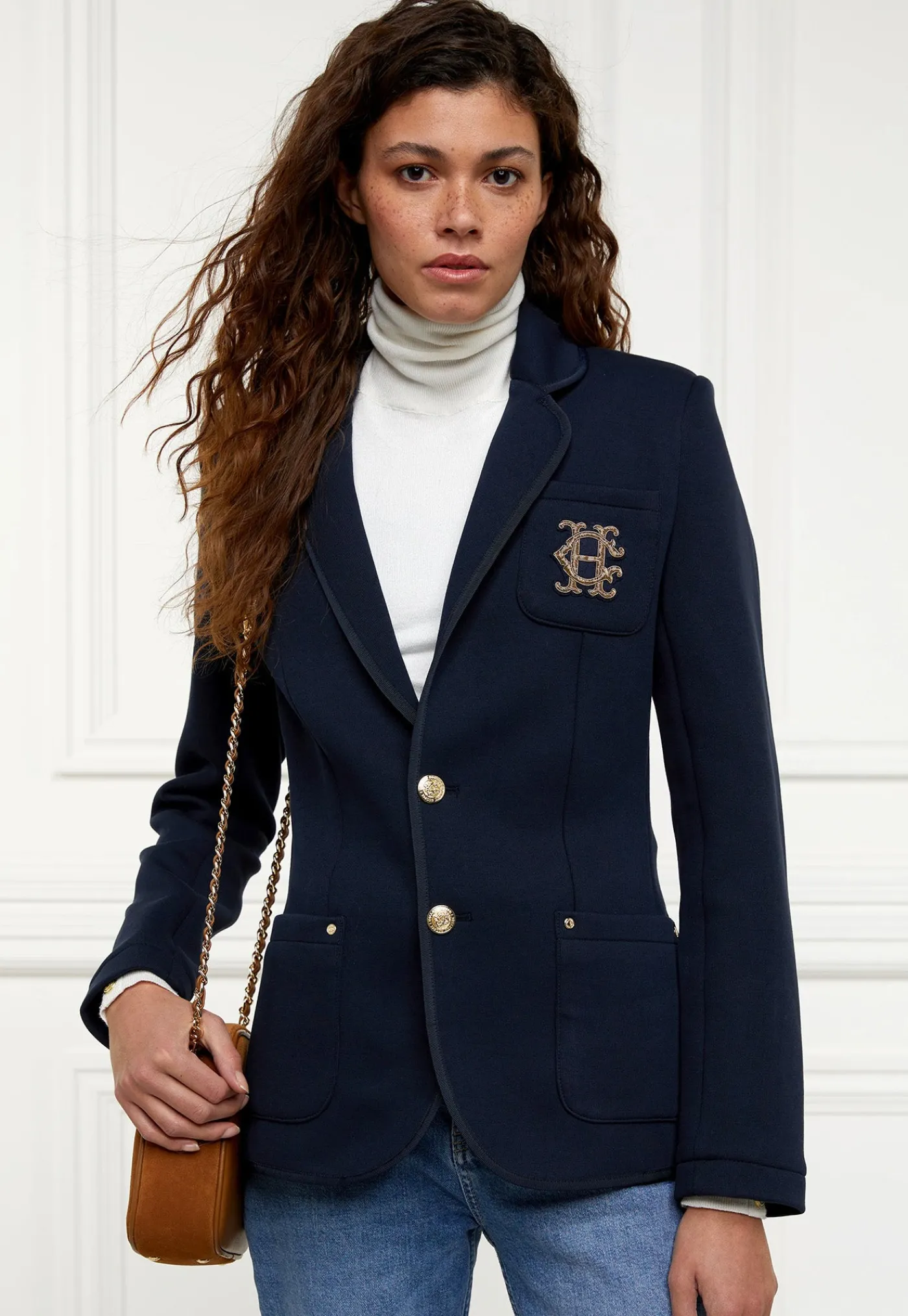 henleys_blazer__navy_0.webp Clearance Henleys Blazer - Navy Women Blazers & Jackets