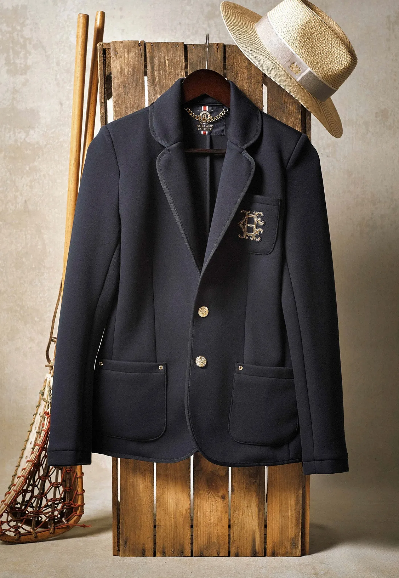 henleys_blazer__navy_7.webp Clearance Henleys Blazer - Navy Women Blazers & Jackets