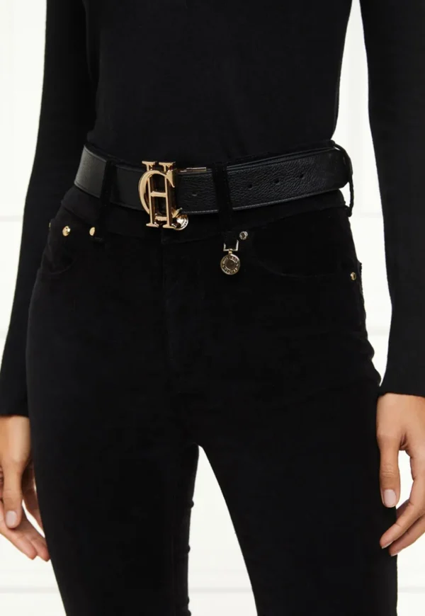 Hot High Rise Velvet Flare - Black Women Denim