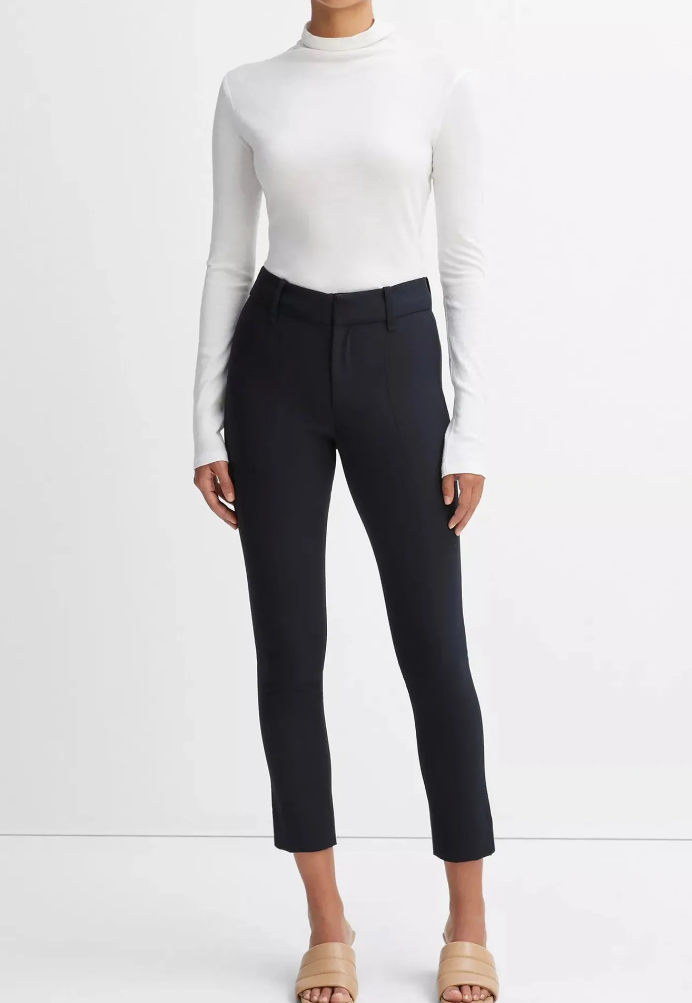 high_waist_cigarette_pant_0.webp Discount High Waist Cigarette Pant- Coastal Blue Women Pants