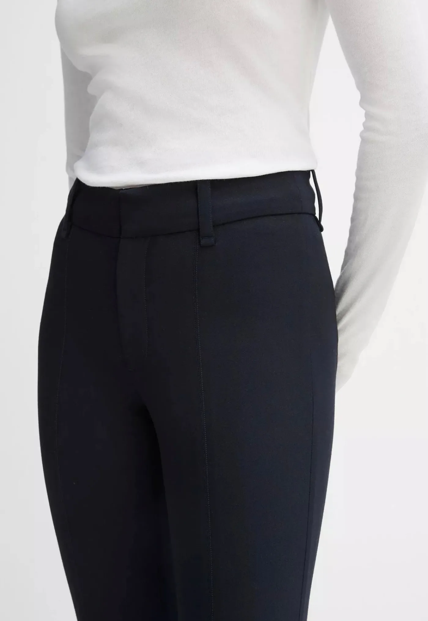 high_waist_cigarette_pant_2.webp Discount High Waist Cigarette Pant- Coastal Blue Women Pants