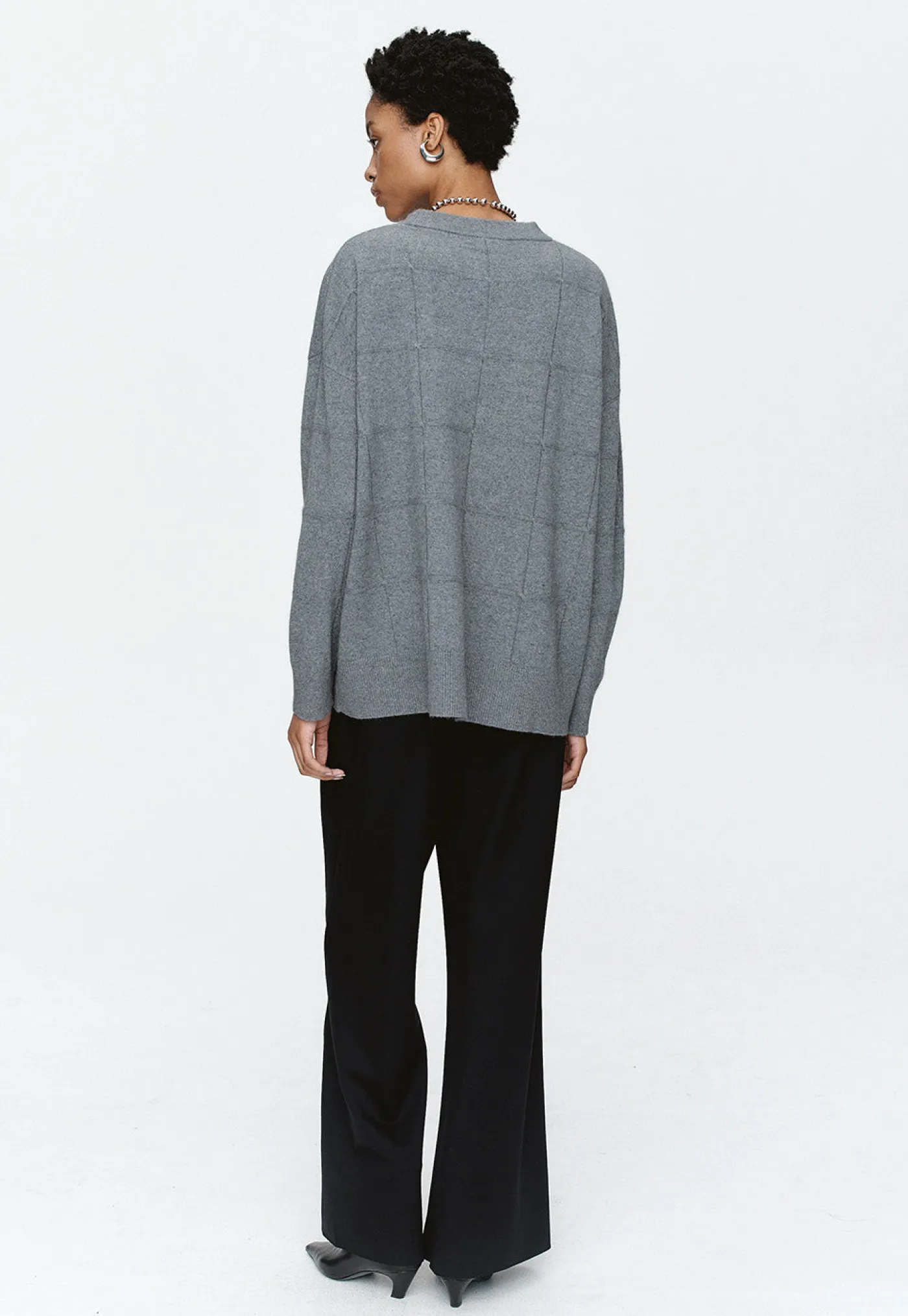 joni_jumper__pewter_3.webp Clearance Joni Jumper - Pewter Women Knitwear