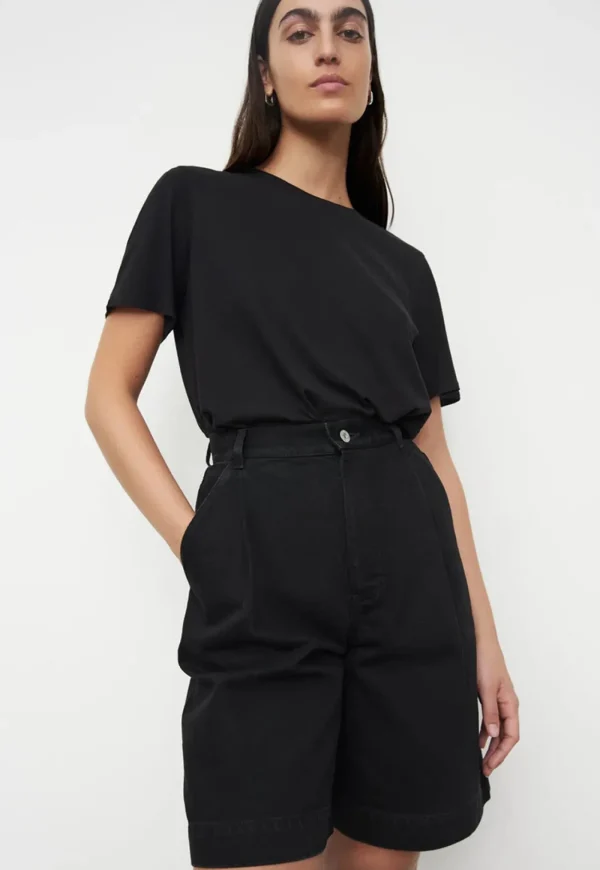 Fashion Journey Shorts - Black Denim Women Shorts