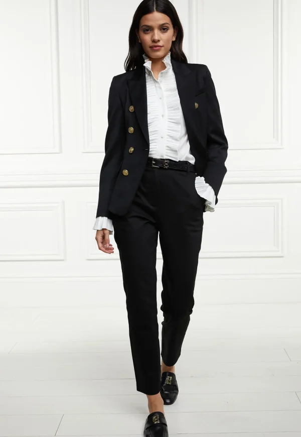 Hot Knightsbridge Blazer - Black Barathea Women Blazers & Jackets