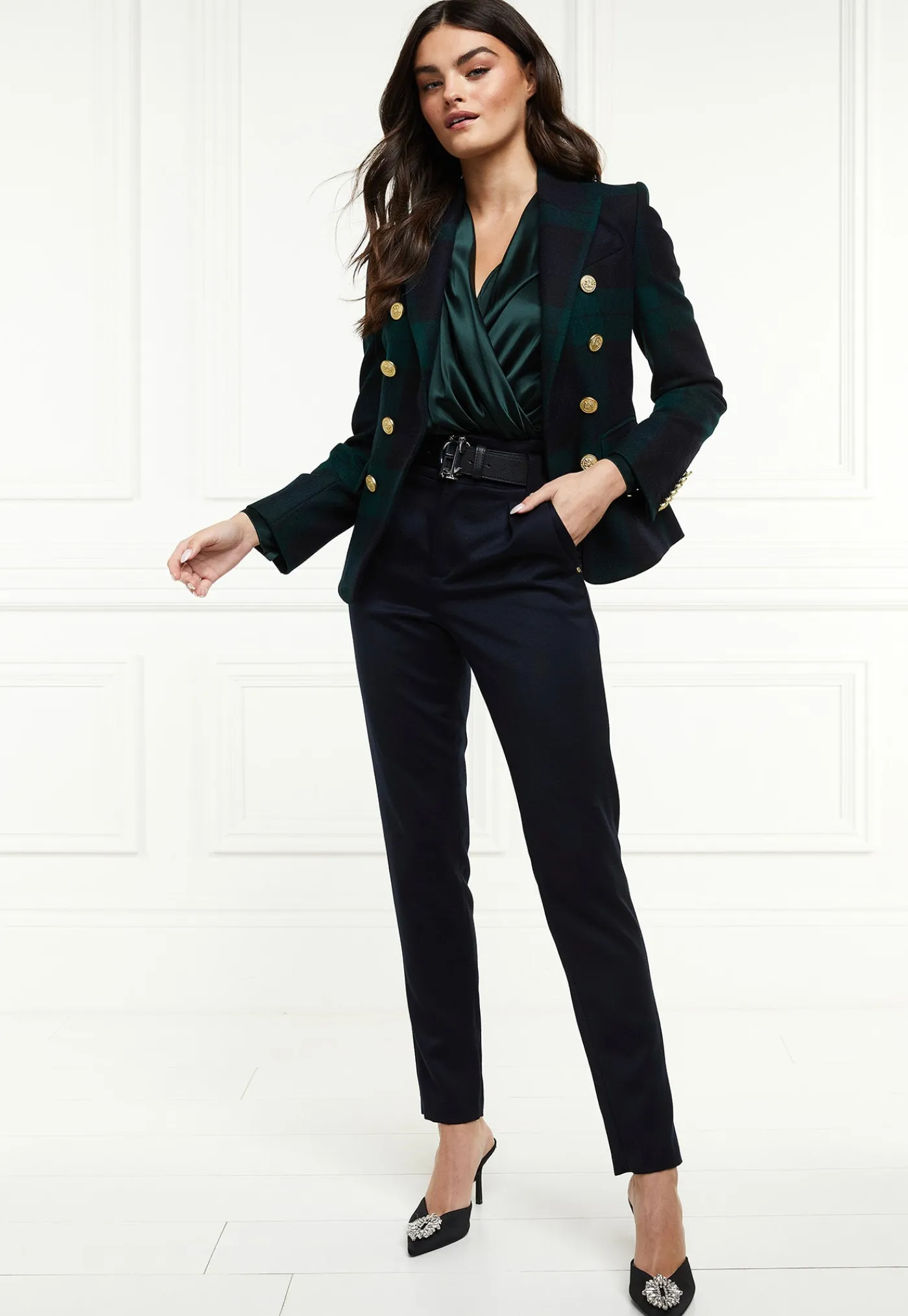 knightsbridge_blazer__bla_6-1.webp Discount Knightsbridge Blazer - Blackwatch Women Blazers & Jackets