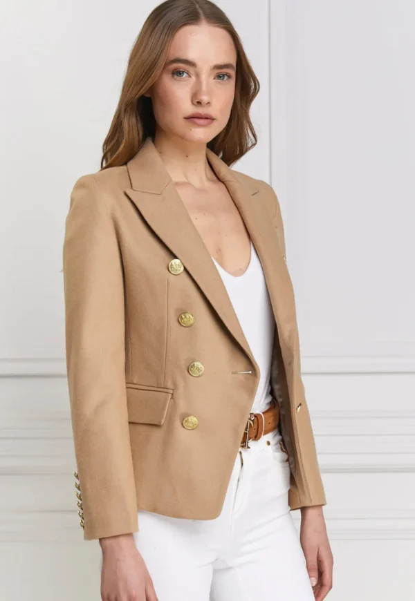 Discount Knightsbridge Blazer - Camel Women Blazers & Jackets
