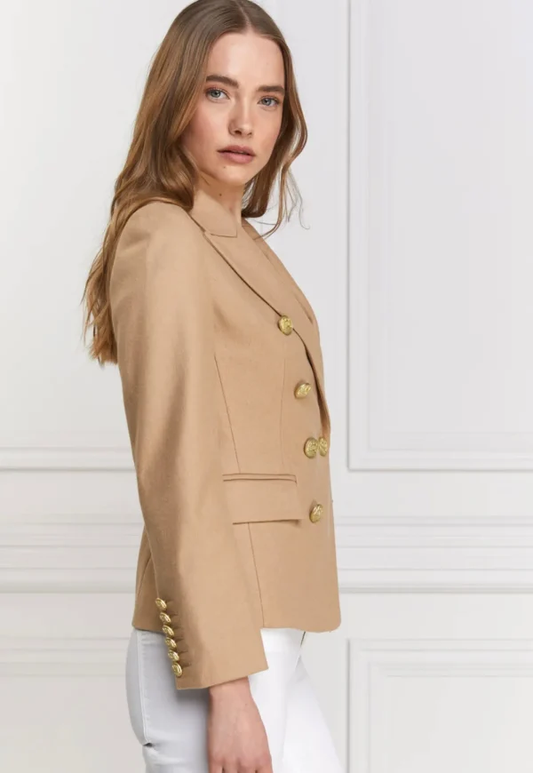 Discount Knightsbridge Blazer - Camel Women Blazers & Jackets