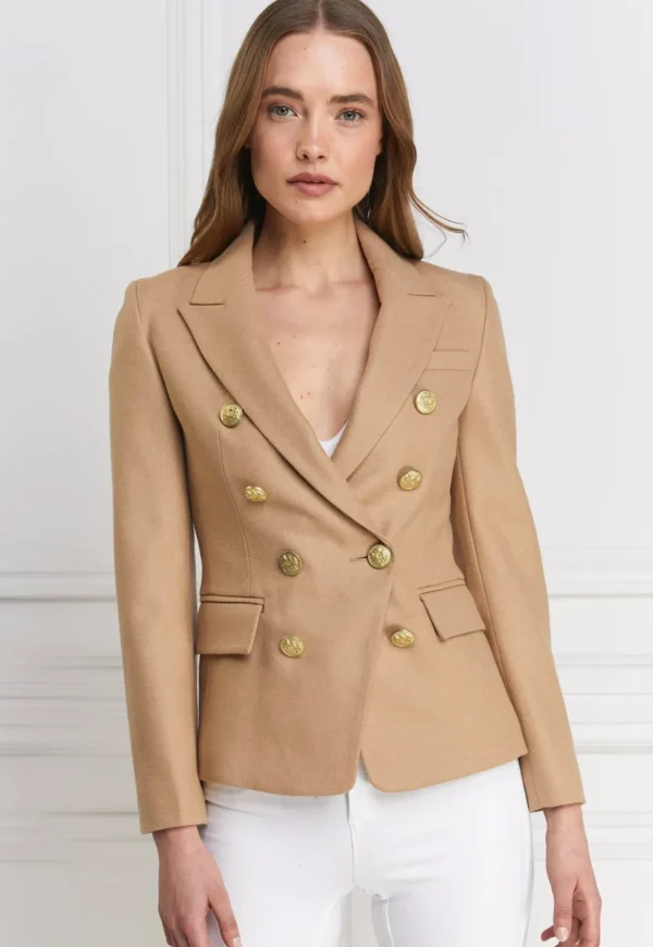 Discount Knightsbridge Blazer - Camel Women Blazers & Jackets