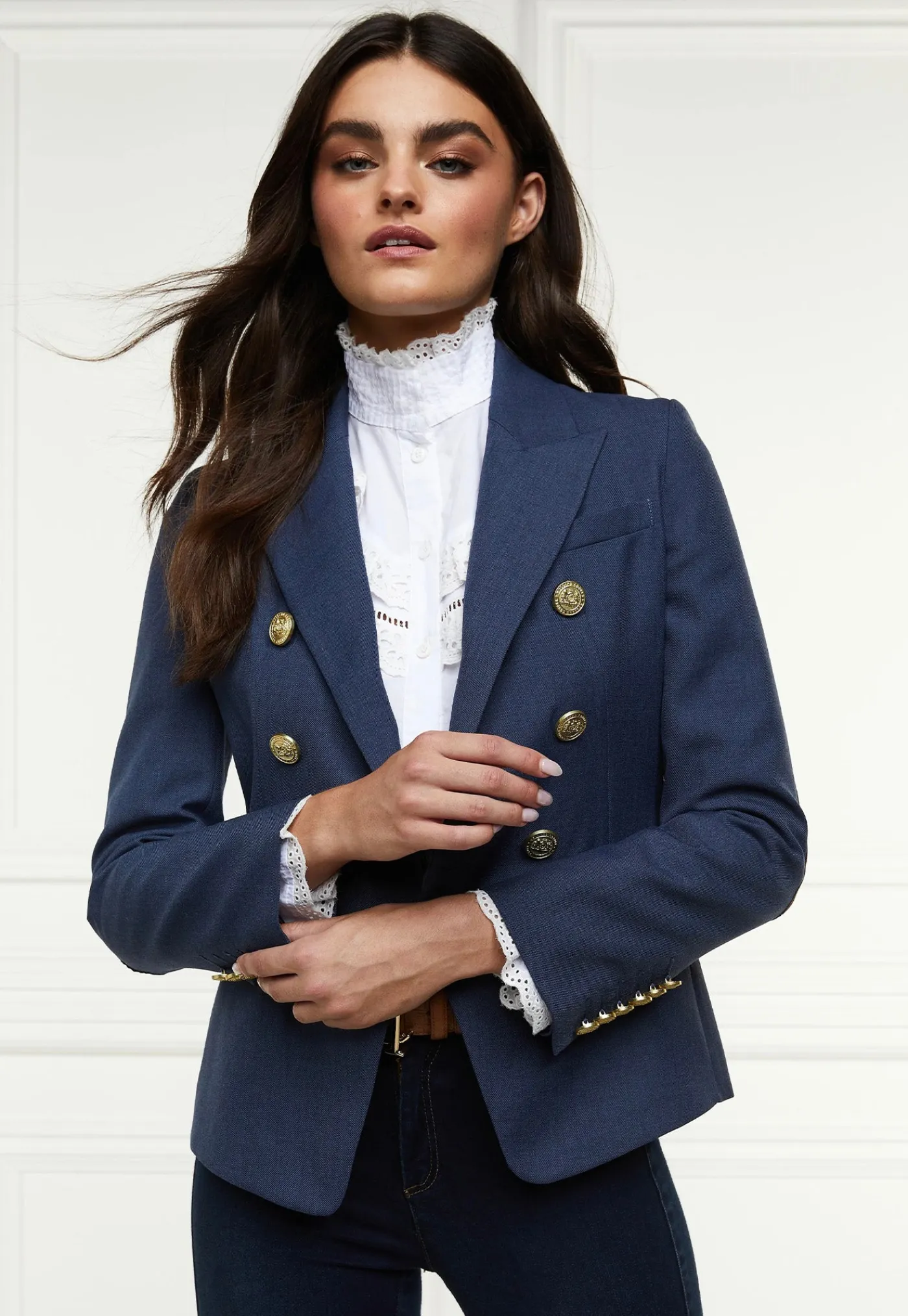 knightsbridge_blazer__den_3.webp Sale Knightsbridge Blazer - Denim Women Blazers & Jackets
