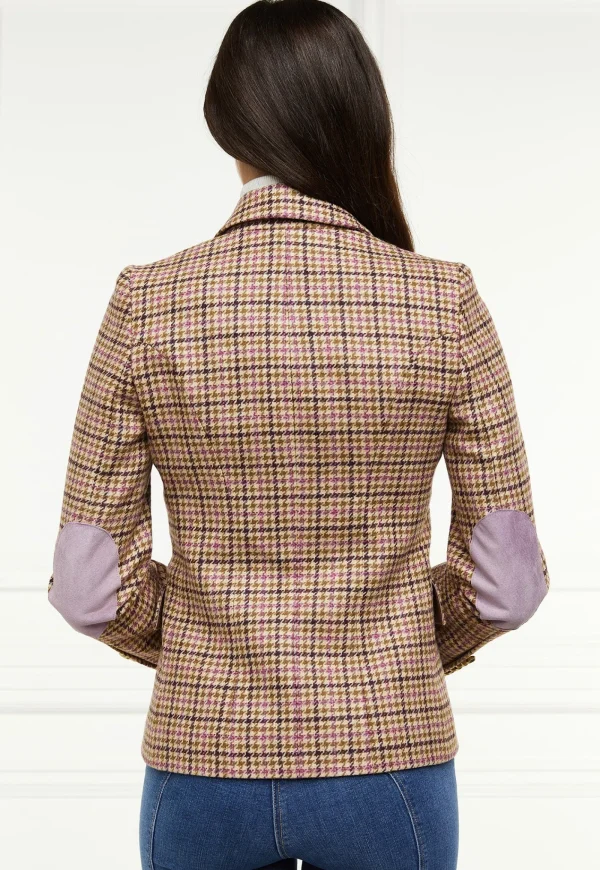 Outlet Knightsbridge Blazer - Sudeley Pink Tweed Women Blazers & Jackets