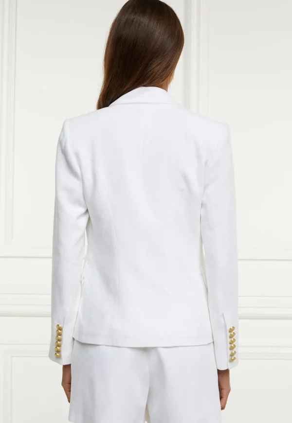 Online Knightsbridge Linen Blazer - Oyster Women Blazers & Jackets