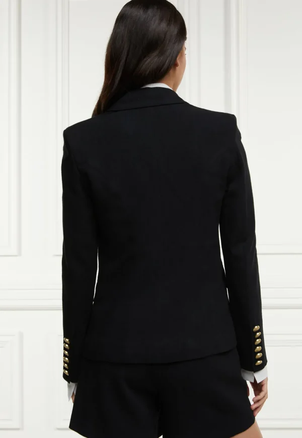 Best Knightsbridge Linen Blazer - Black Women Blazers & Jackets