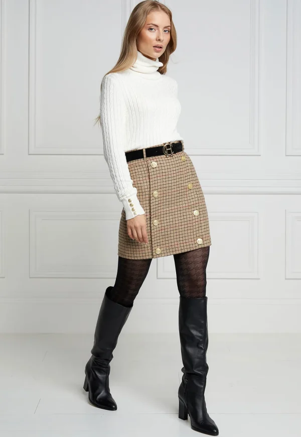 New Knightsbridge Skirt - Charlton Tweed Women Skirts