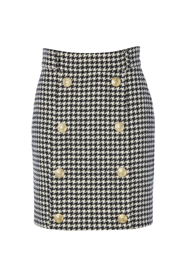 Sale Knightsbridge Skirt - Houndstooth Women Skirts