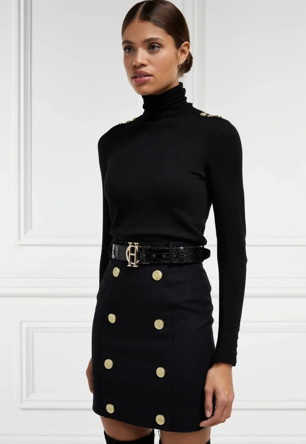 Sale Knightsbridge Skirt - Soft Black Women Skirts