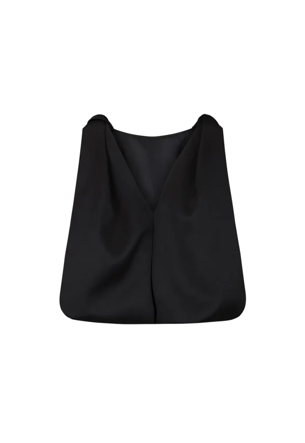 Best Knot Top - Black Women Tops & Tees