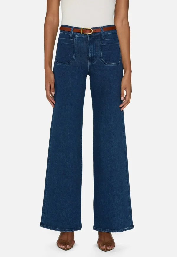 Clearance Le Slim Palazzo Modernist Pocket - Loner Women Denim