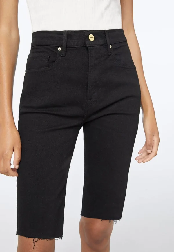 Clearance Le Vintage Bermuda - Film Noir Women Shorts | Denim
