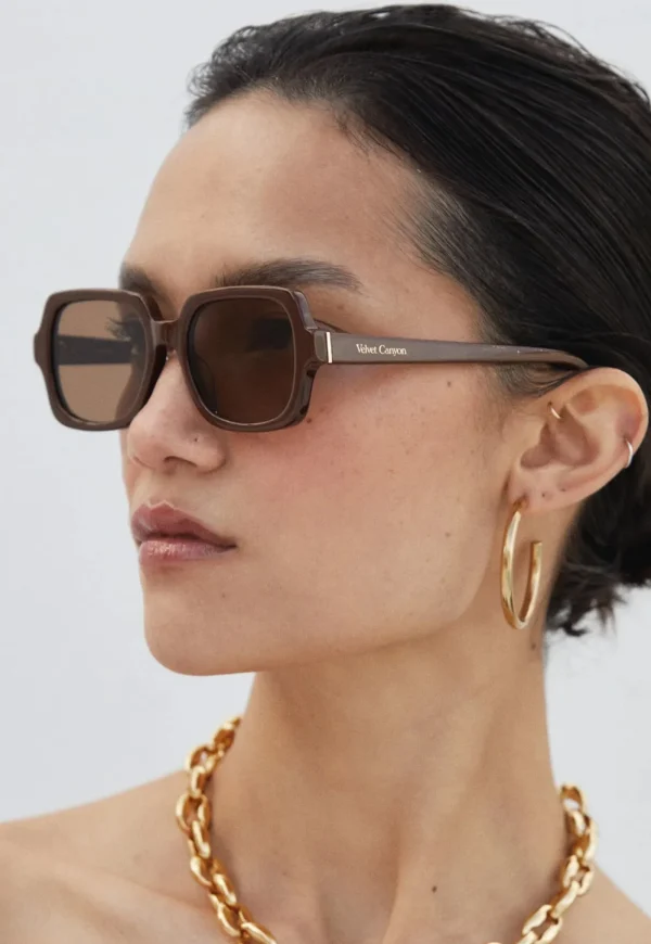 Hot L'Homme - Cacao Women Sunglasses | Sunglasses