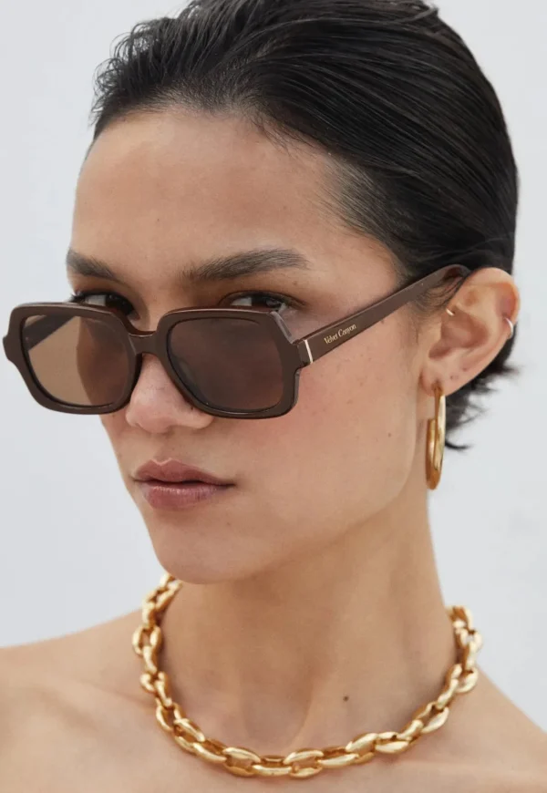 Hot L'Homme - Cacao Women Sunglasses | Sunglasses